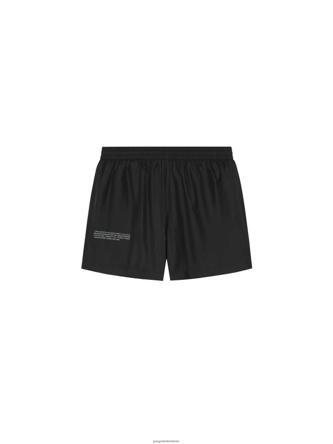Women Pangaia Clothes Enhanced Degradation Nylon Shorts TT8Z42239 Black