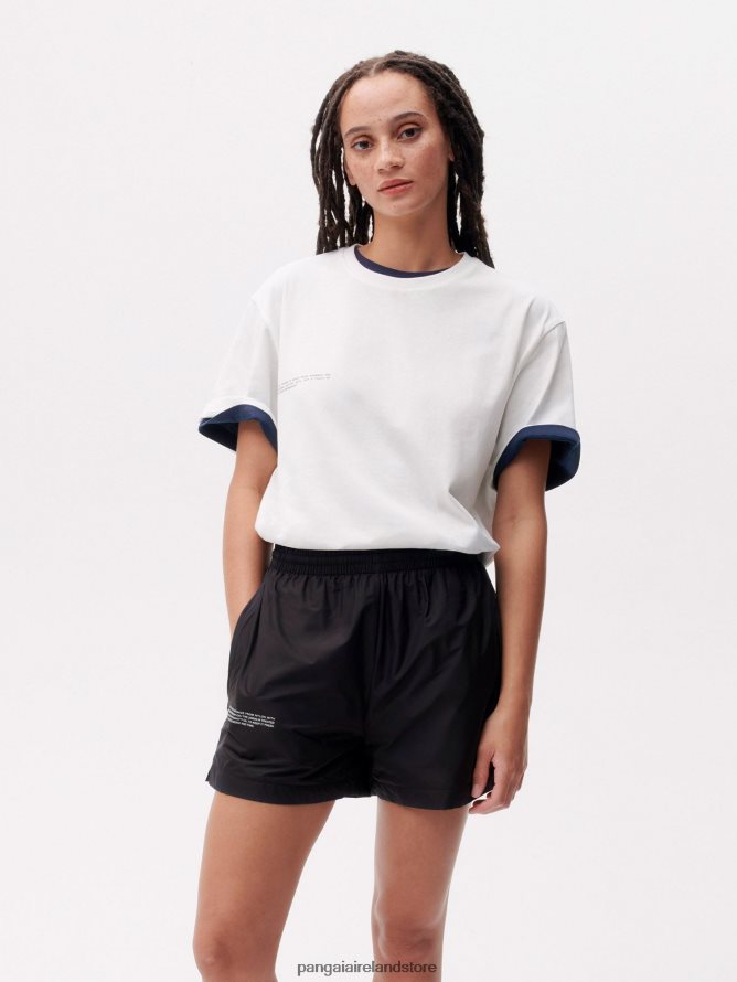 Women Pangaia Clothes Enhanced Degradation Nylon Shorts TT8Z42239 Black