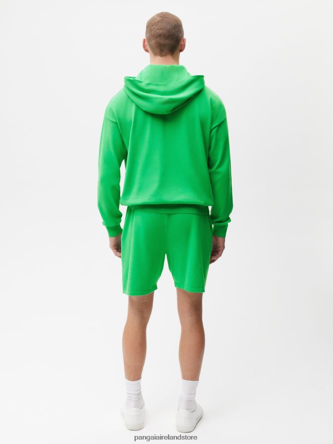 Women Pangaia Clothes Organic Cotton Knit Shorts TT8Z42272 Jade Green