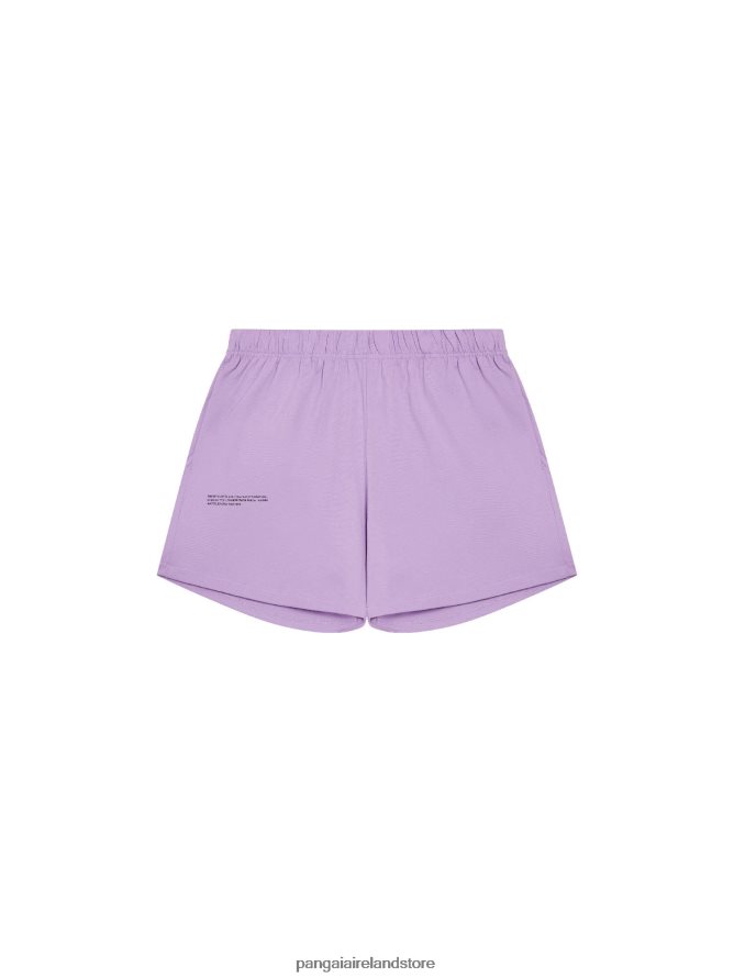 Women Pangaia Clothes Organic Cotton Pajama Loose Shorts TT8Z42289 Orchid Purple