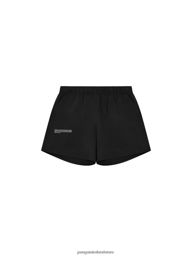 Women Pangaia Clothes Organic Cotton Pajama Loose Shorts With C-Fiber TT8Z42237 Black