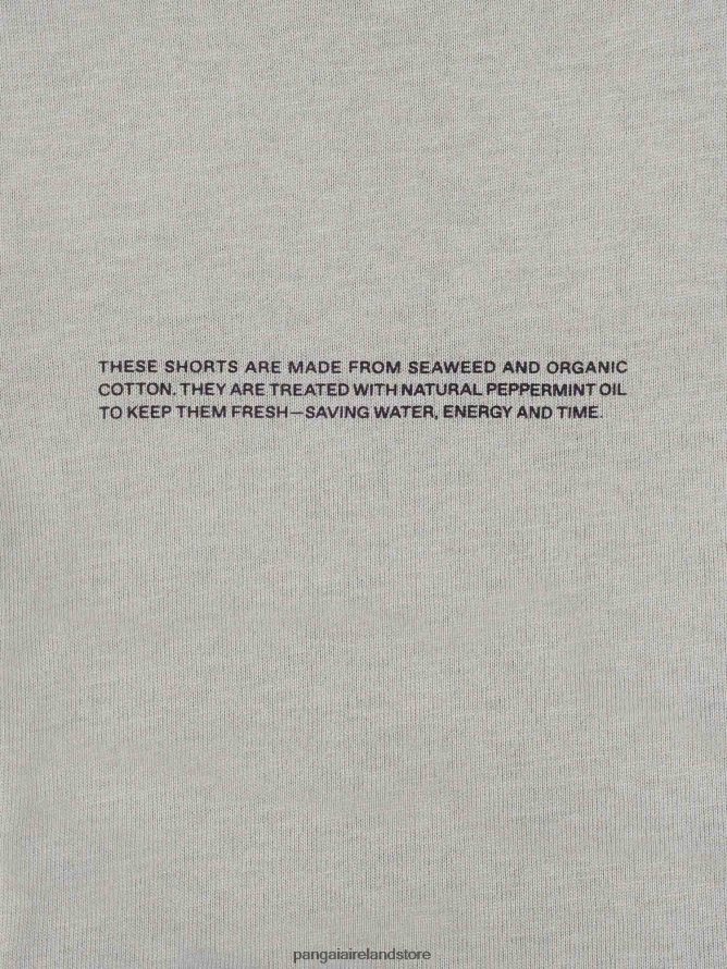 Women Pangaia Clothes Organic Cotton Pajama Shorts With C-Fiber TT8Z42434 Stone