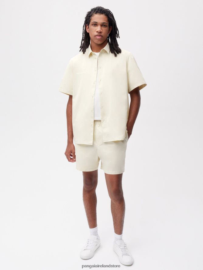 Women Pangaia Clothes Pineapple Long Shorts TT8Z42242 Elderflower