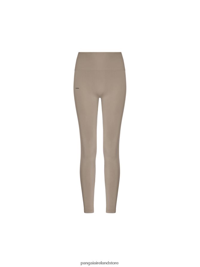 Women Pangaia Clothes Motion Leggings TT8Z42406 Taupe