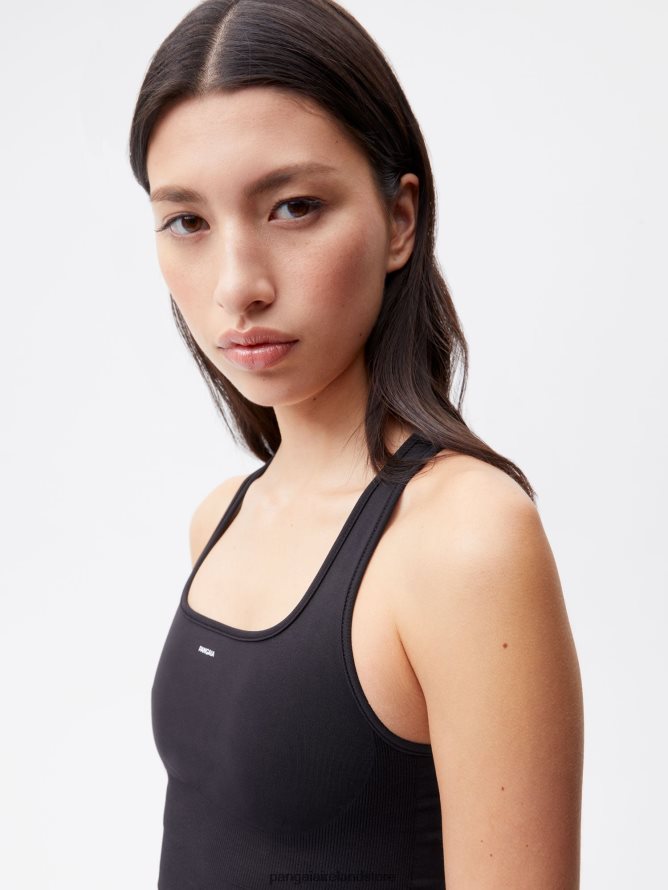 Women Pangaia Clothes Motion Sports Bra TT8Z42411 Black