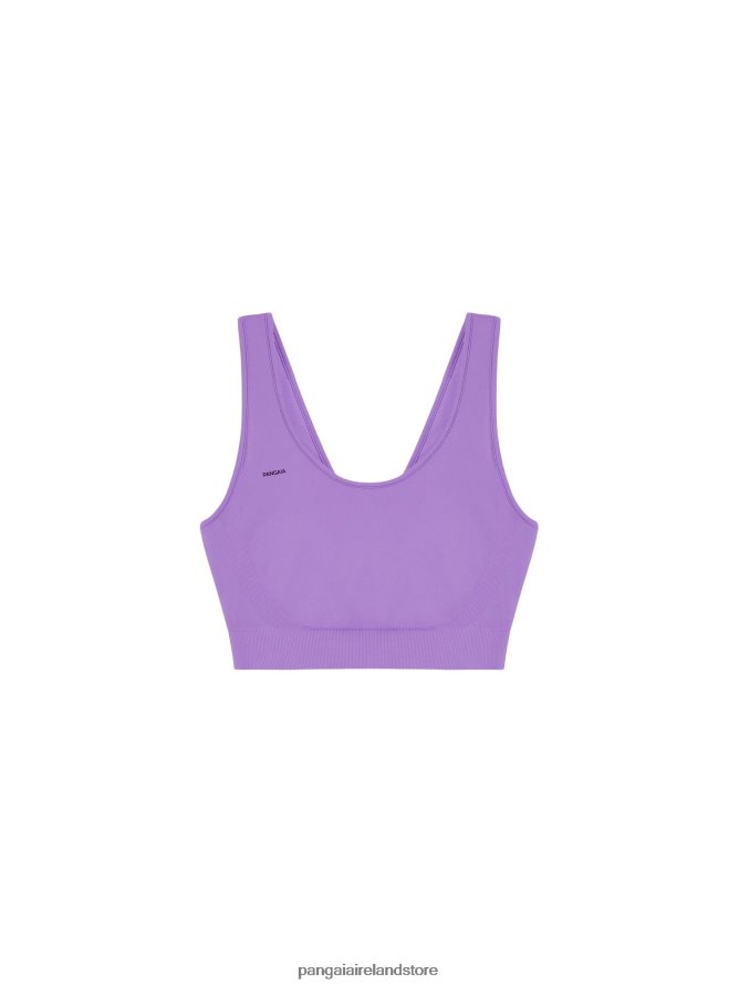 Women Pangaia Clothes Motion X Sports Bra TT8Z42414 Dark Orchid