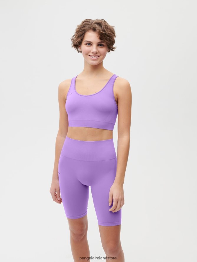 Women Pangaia Clothes Motion X Sports Bra TT8Z42414 Dark Orchid