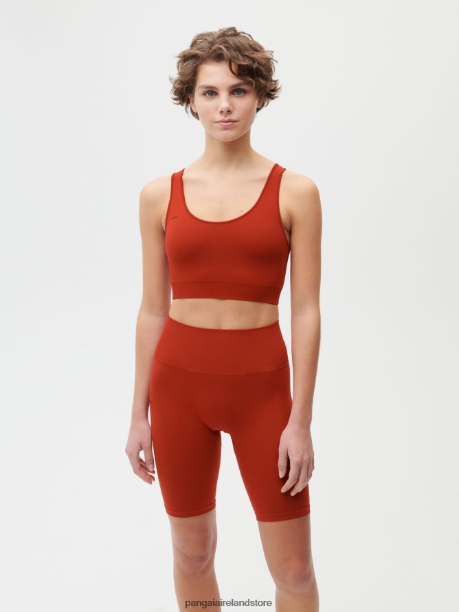 Women Pangaia Clothes Motion X Sports Bra TT8Z42422 Jasper Red