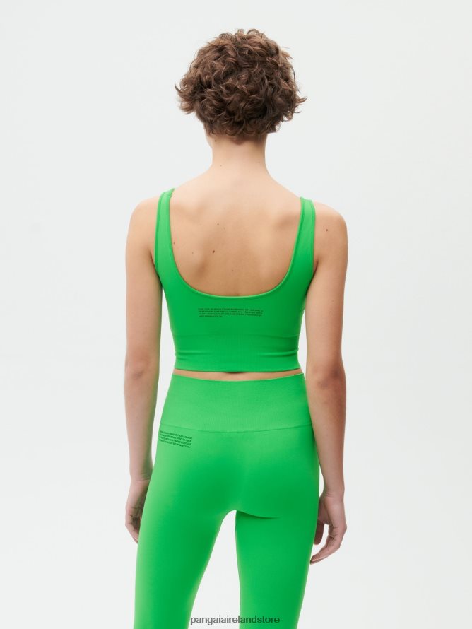 Women Pangaia Clothes Motion X Tank Top TT8Z42420 Jade Green