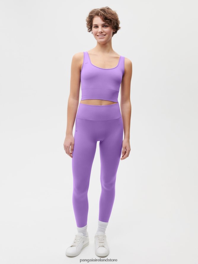 Women Pangaia Clothes Motion X Tank Top TT8Z42421 Dark Orchid