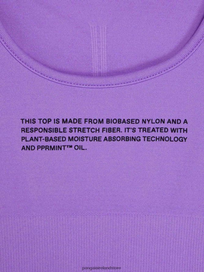 Women Pangaia Clothes Motion X Tank Top TT8Z42421 Dark Orchid