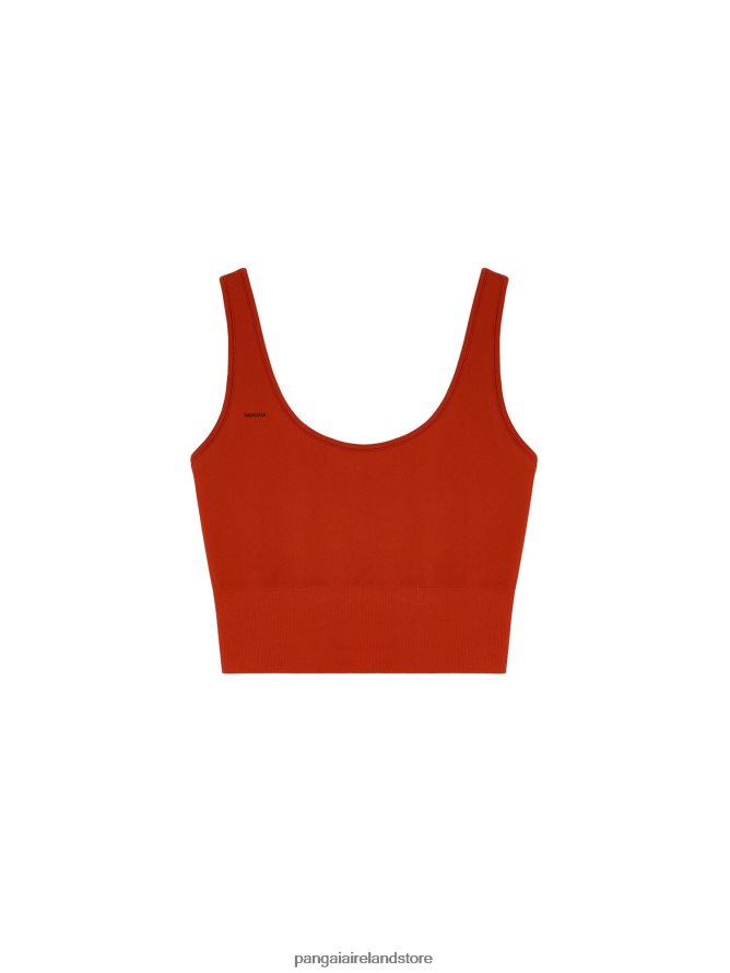 Women Pangaia Clothes Motion X Tank Top TT8Z42423 Jasper Red