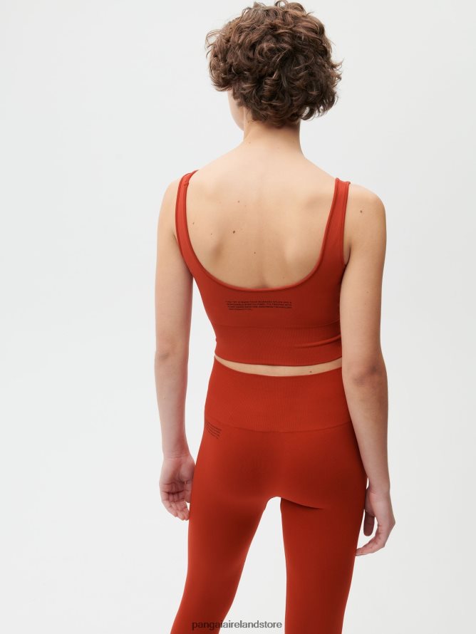 Women Pangaia Clothes Motion X Tank Top TT8Z42423 Jasper Red