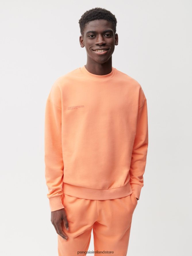 Women Pangaia Clothes 365 Sweatshirt TT8Z42108 Papaya