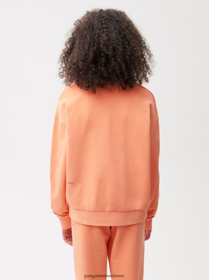 Women Pangaia Clothes 365 Sweatshirt TT8Z42108 Papaya
