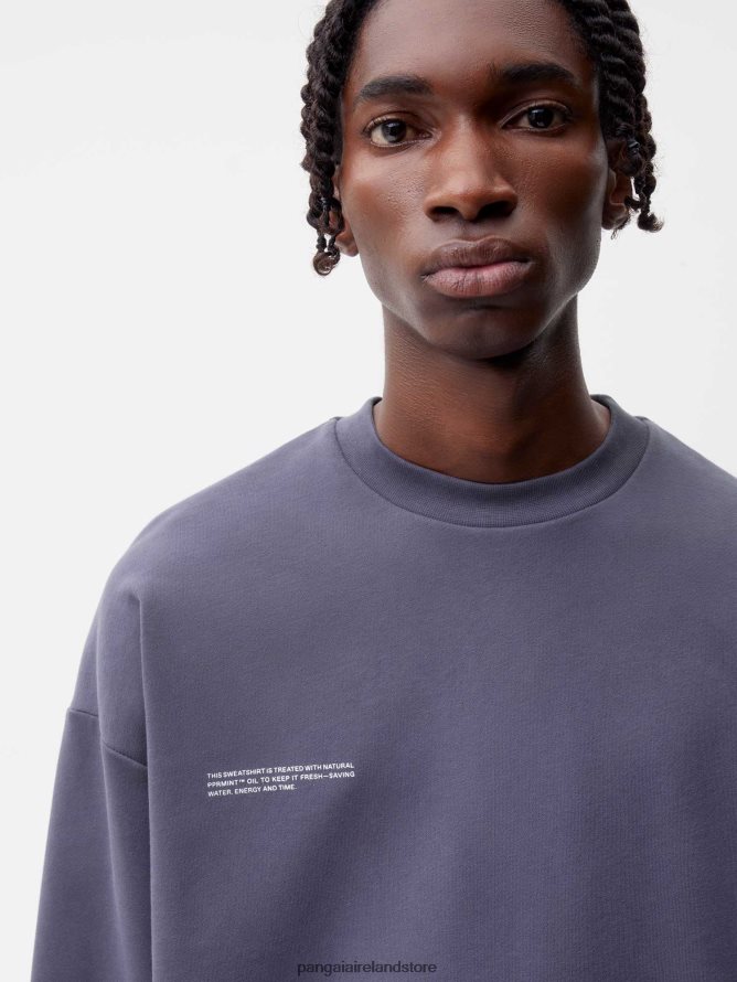 Women Pangaia Clothes 365 Sweatshirt TT8Z4290 Slate Blue