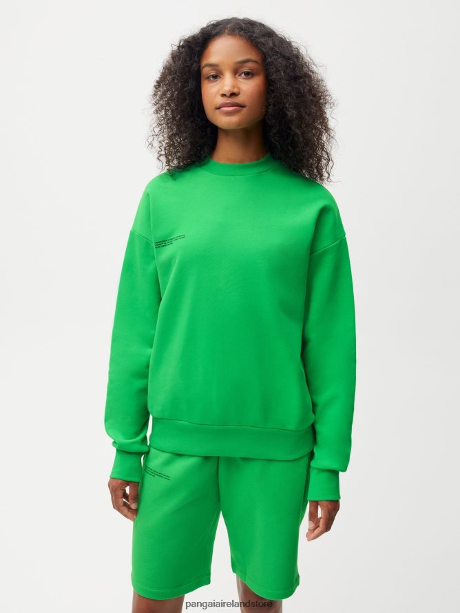 Women Pangaia Clothes 365 Sweatshirt TT8Z4291 Jade Green