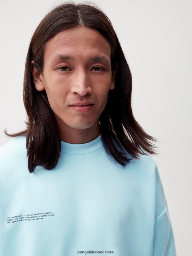 Women Pangaia Clothes 365 Sweatshirt TT8Z4292 Celestial Blue