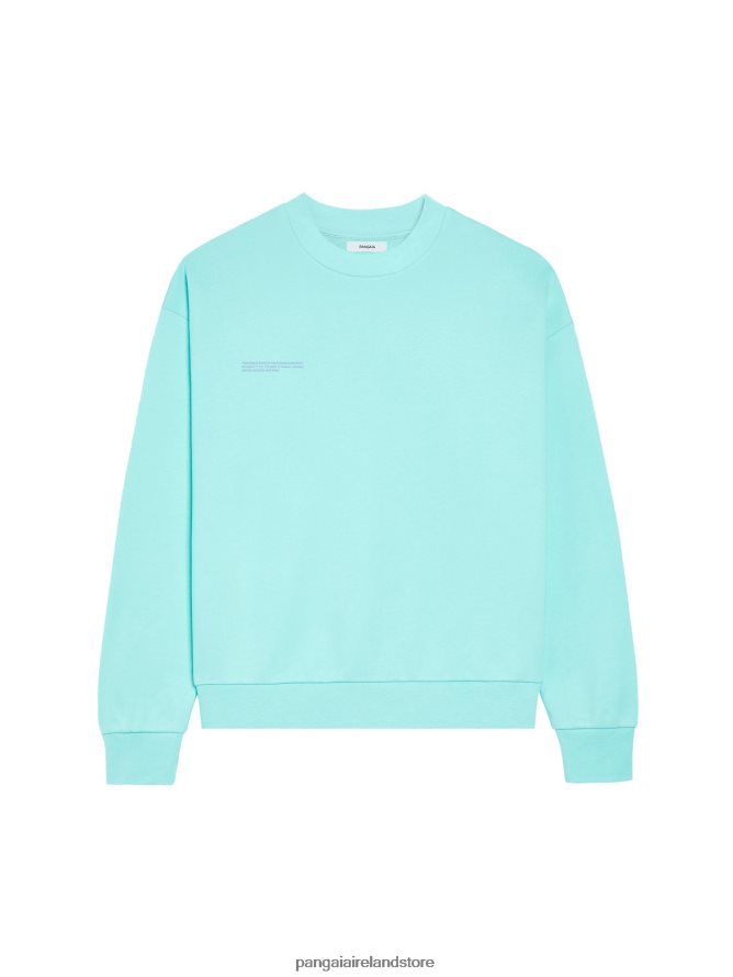 Women Pangaia Clothes 365 Sweatshirt TT8Z4298 Jade Vine