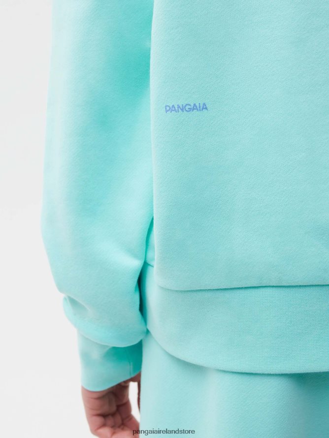 Women Pangaia Clothes 365 Sweatshirt TT8Z4298 Jade Vine