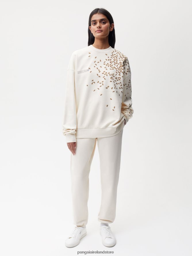 Women Pangaia Clothes Bee The Change Sweatshirt TT8Z4296 Undyed