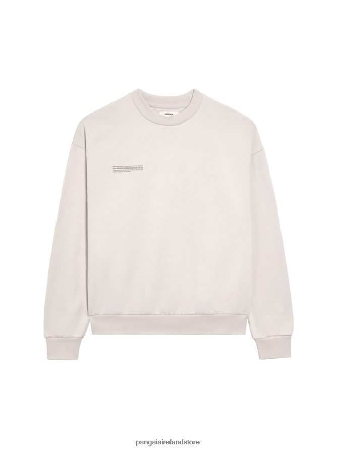 Women Pangaia Clothes In Conversion Cotton Sweatshirt TT8Z4280 Cotton White