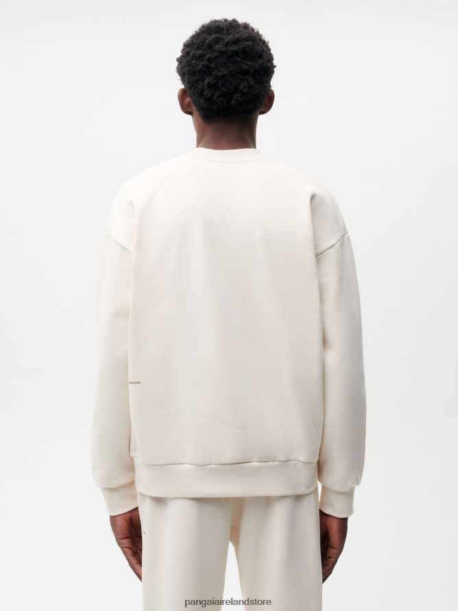 Women Pangaia Clothes In Conversion Cotton Sweatshirt TT8Z4280 Cotton White