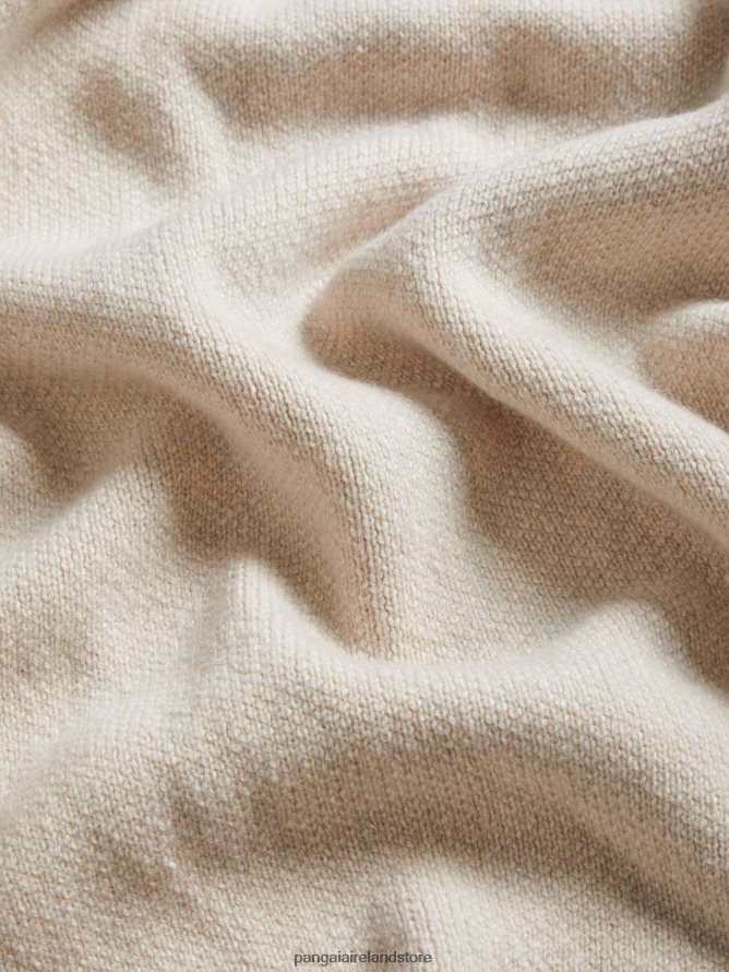 Women Pangaia Clothes Recycled Cashmere Cardigan TT8Z42103 Oatmeal