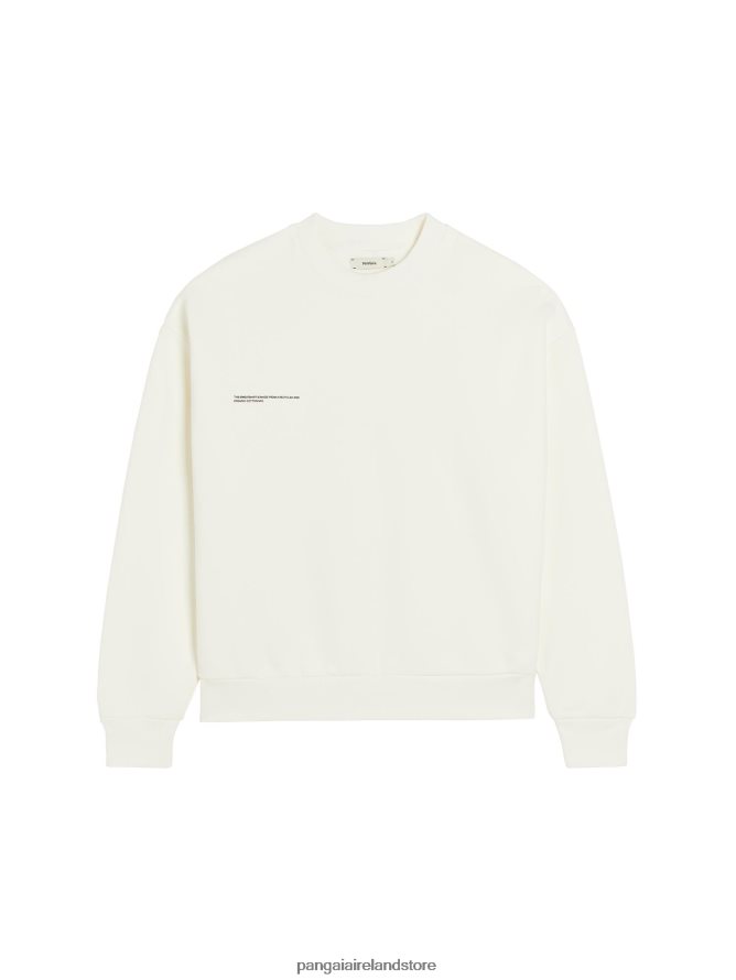 Women Pangaia Clothes Signature Sweatshirt TT8Z42110 Off-White
