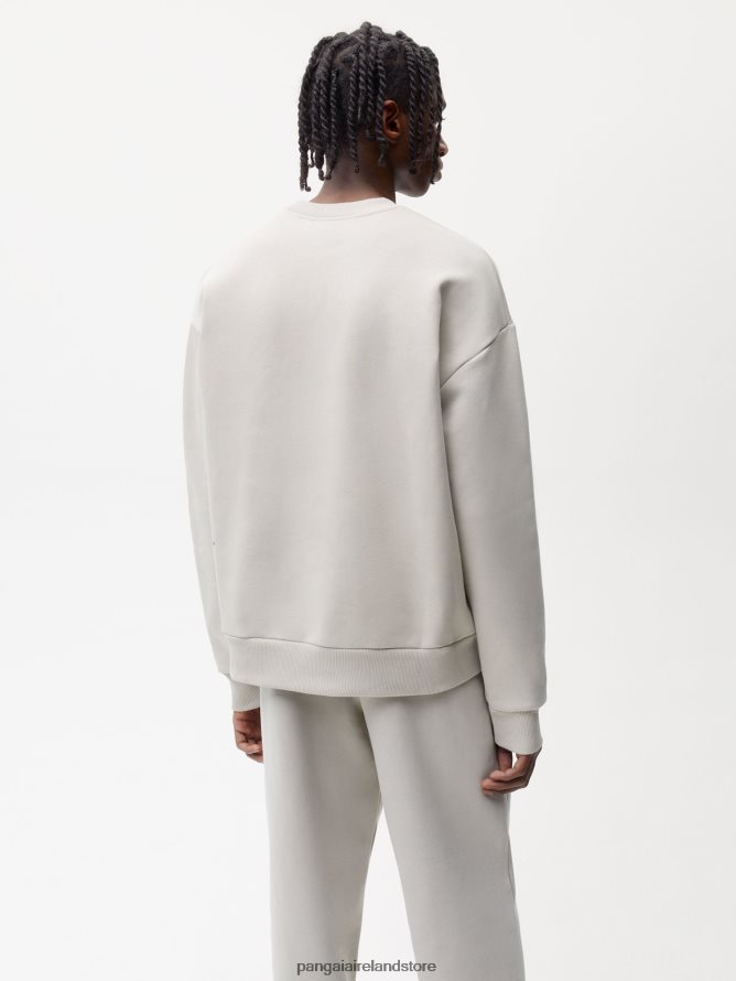 Women Pangaia Clothes Signature Sweatshirt TT8Z4281 Stone