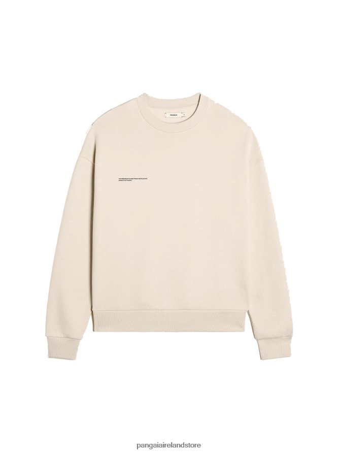 Women Pangaia Clothes Signature Sweatshirt TT8Z4288 Sand