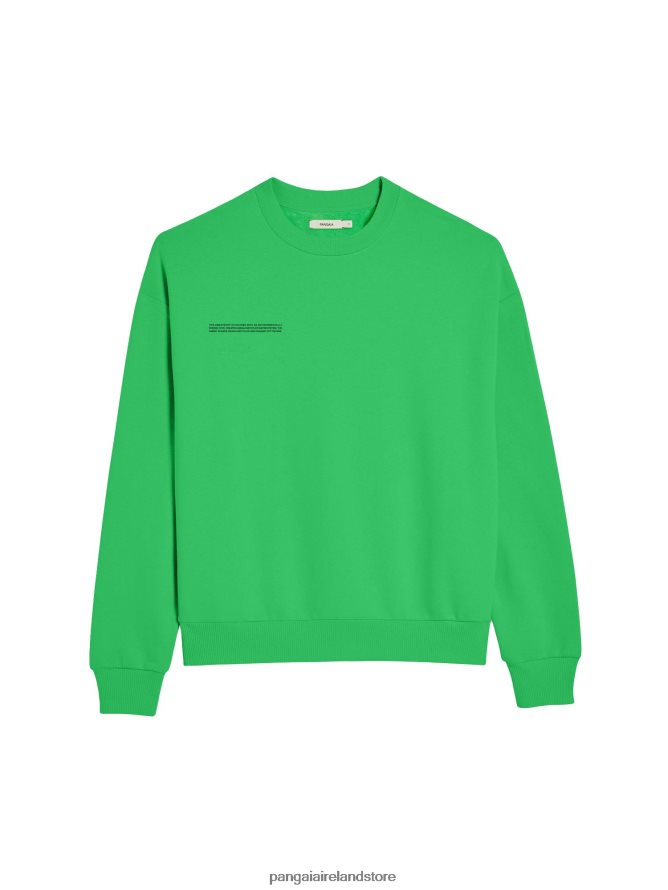 Women Pangaia Clothes Signature Sweatshirt TT8Z4294 Jade Green