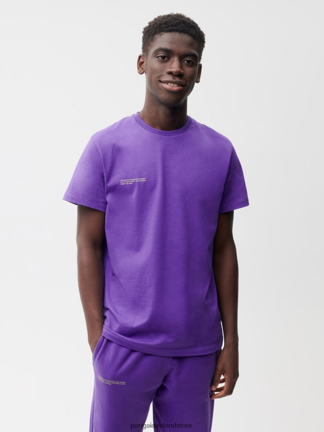 Women Pangaia Clothes 365 T-Shirt TT8Z42155 Passion Flower Purple