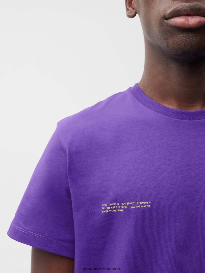 Women Pangaia Clothes 365 T-Shirt TT8Z42155 Passion Flower Purple