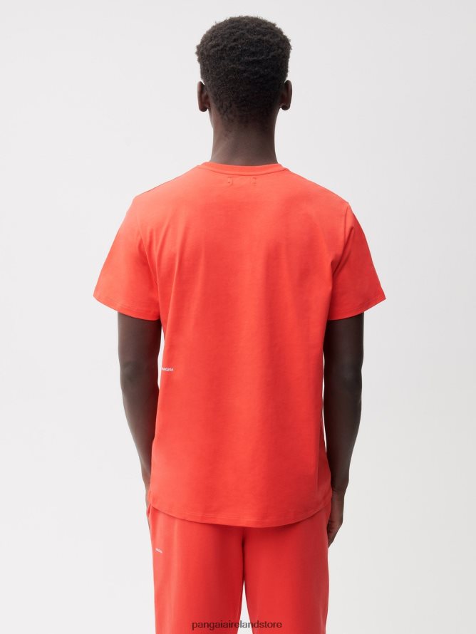 Women Pangaia Clothes 365 T-Shirt TT8Z42158 Dragon Fruit Red