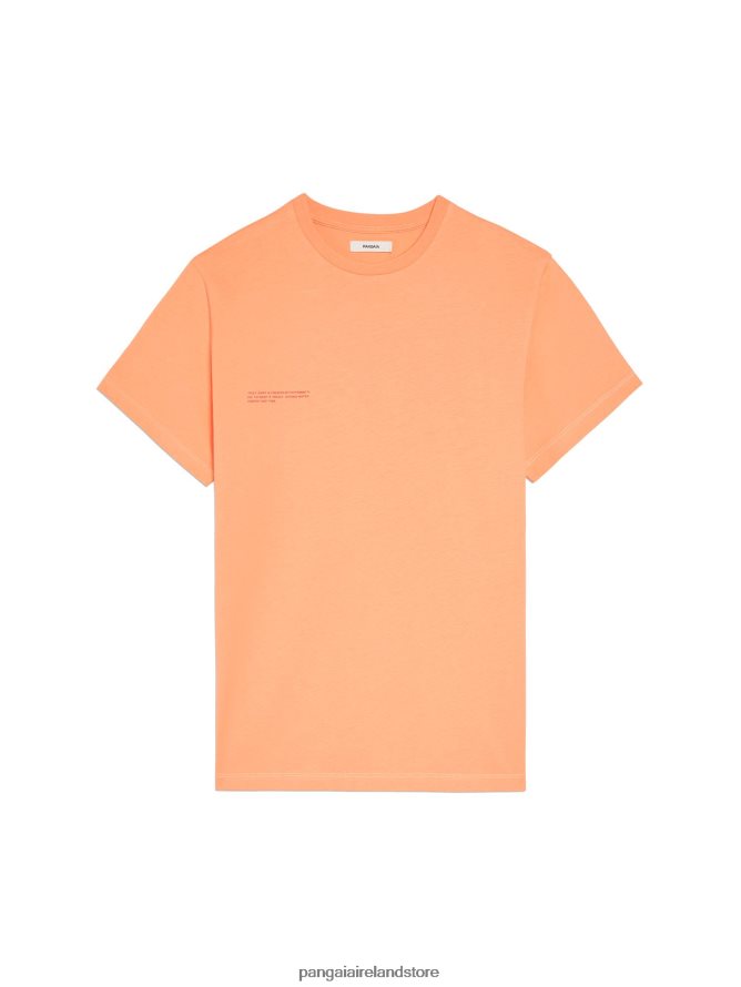 Women Pangaia Clothes 365 T-Shirt TT8Z42167 Papaya