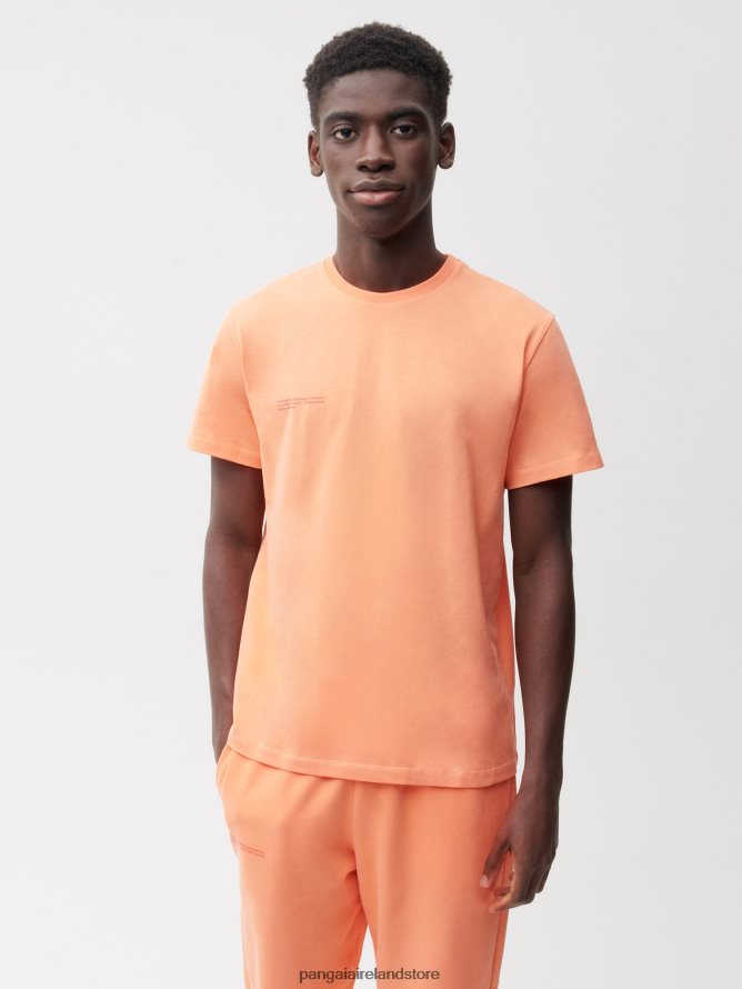 Women Pangaia Clothes 365 T-Shirt TT8Z42167 Papaya