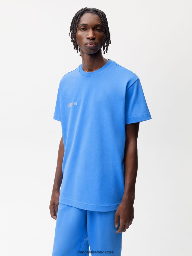 Women Pangaia Clothes In Conversion Cotton 365 T-Shirt TT8Z42122 Water Blue