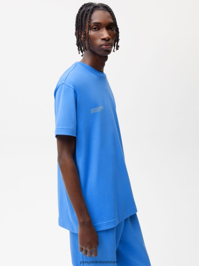 Women Pangaia Clothes In Conversion Cotton 365 T-Shirt TT8Z42122 Water Blue