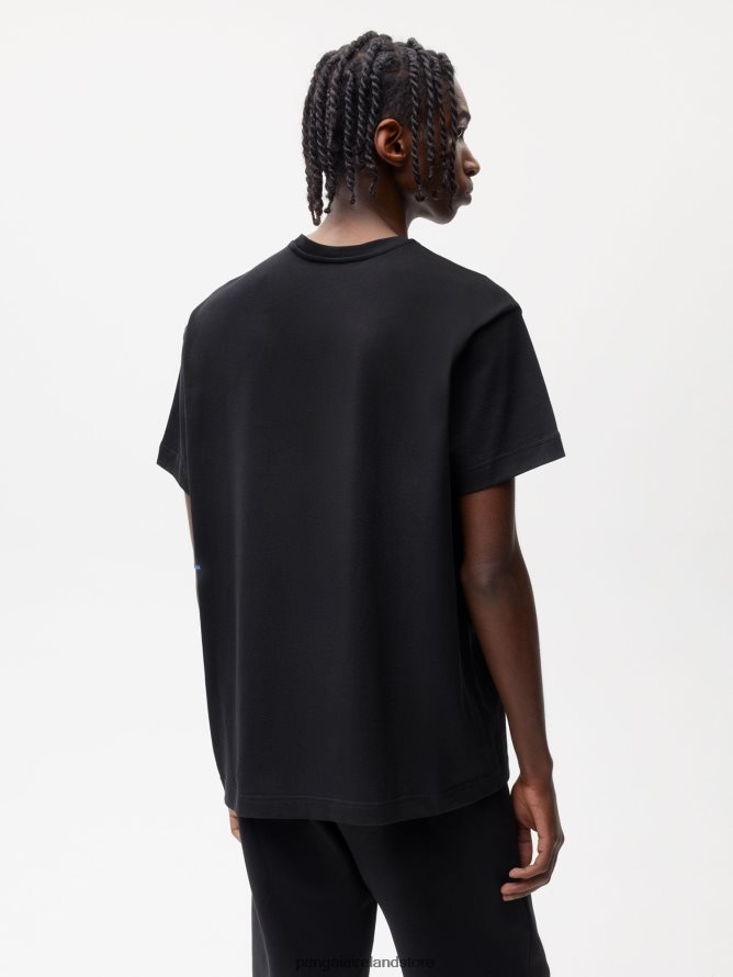 Women Pangaia Clothes In Conversion Cotton 365 T-Shirt TT8Z42154 Black