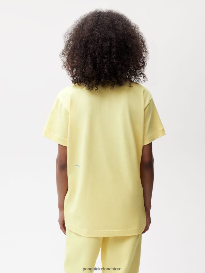 Women Pangaia Clothes In Conversion Cotton 365 T-Shirt TT8Z42188 Sunbeam Yellow