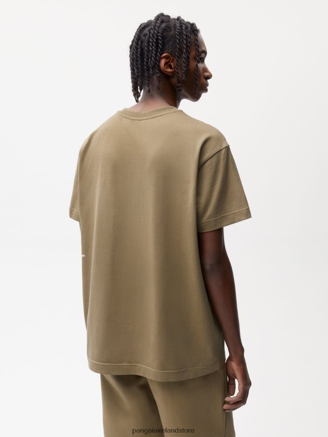 Women Pangaia Clothes In Conversion Cotton 365 T-Shirt TT8Z42210 Carbon Brown