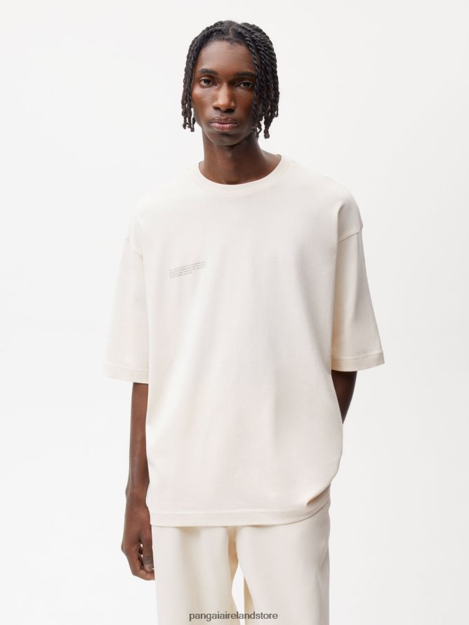 Women Pangaia Clothes In Conversion Cotton Boxy T-Shirt TT8Z42176 Cotton White