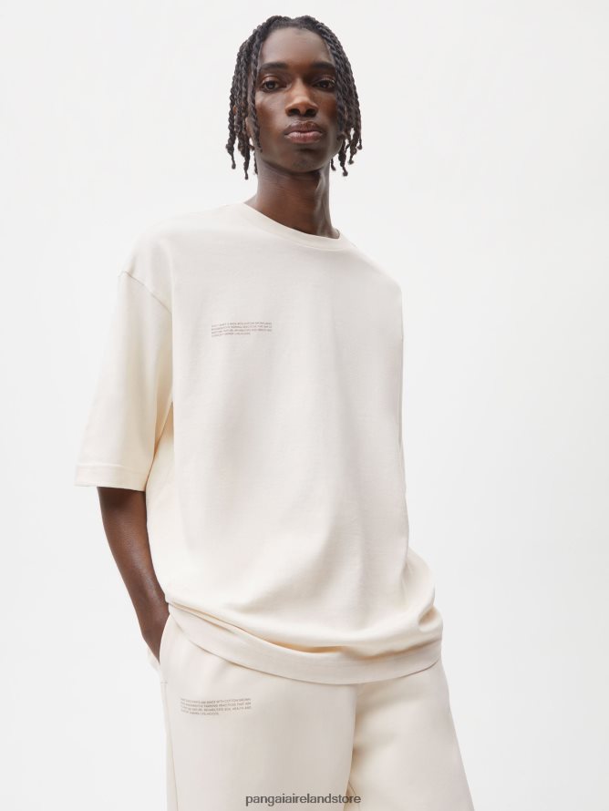 Women Pangaia Clothes In Conversion Cotton Boxy T-Shirt TT8Z42176 Cotton White