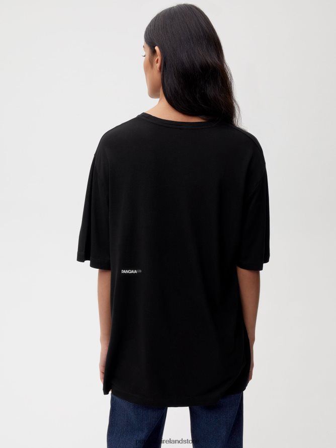 Women Pangaia Clothes Lab Infinited Fiber T-Shirt TT8Z42144 Black