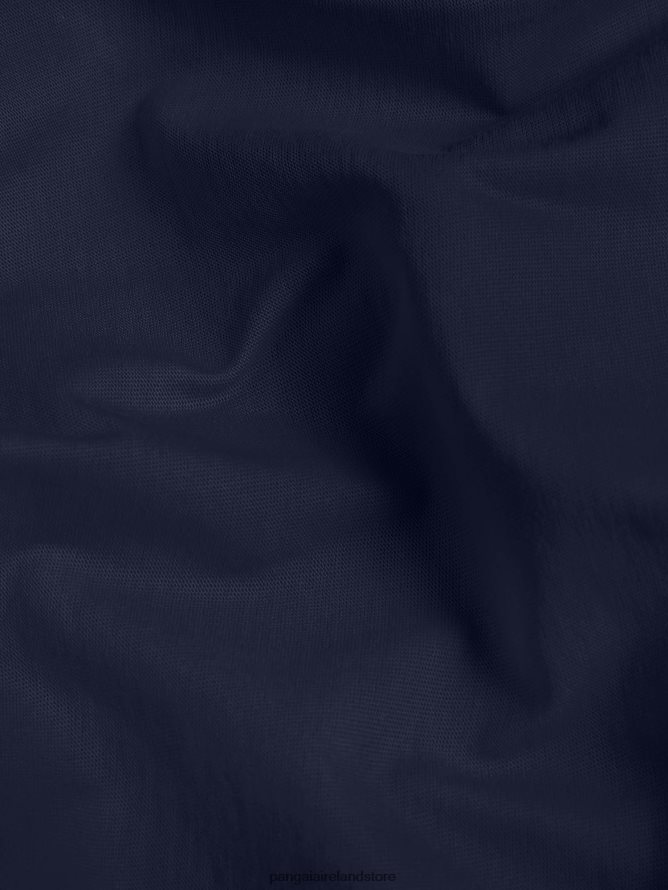 Women Pangaia Clothes Organic Cotton Long Sleeve T-Shirt With C-Fiber TT8Z42149 Navy Blue