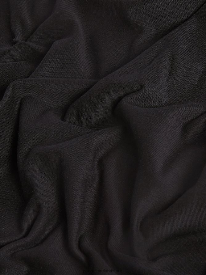 Women Pangaia Clothes Organic Cotton Long Sleeve T-Shirt With C-Fiber TT8Z42178 Black