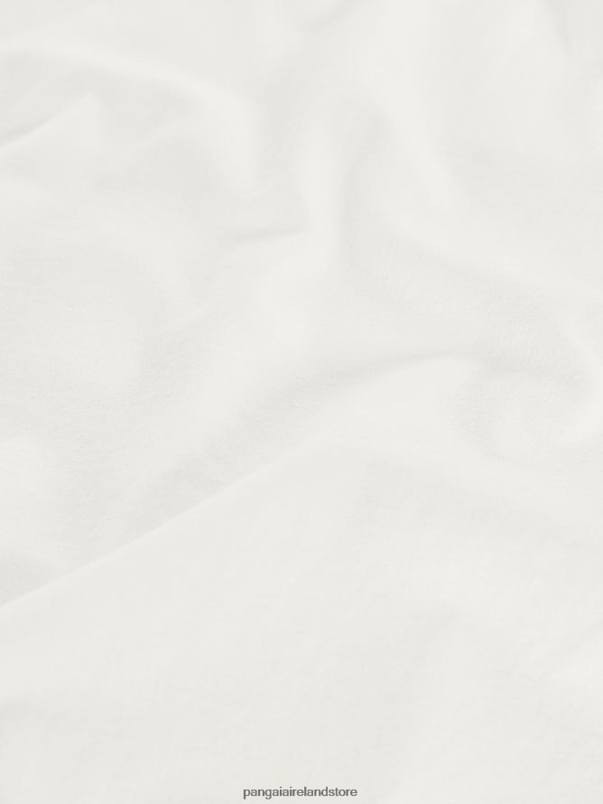 Women Pangaia Clothes Organic Cotton T-Shirt With C-Fiber Core TT8Z42133 Off-White