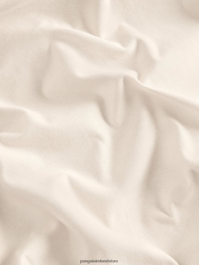 Women Pangaia Clothes Organic Cotton T-Shirt With C-Fiber Core TT8Z42150 Sand