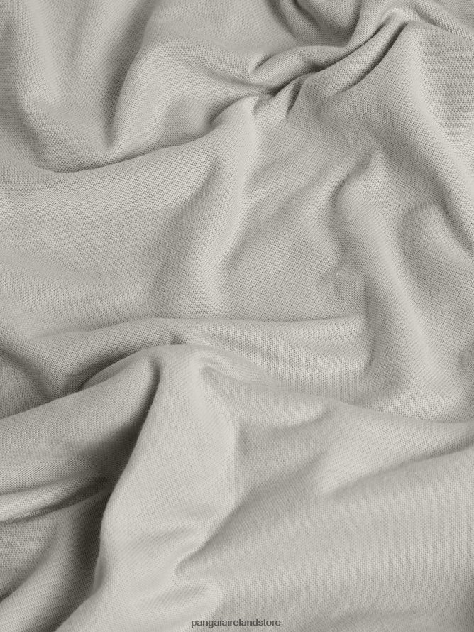 Women Pangaia Clothes Organic Cotton T-Shirt With C-Fiber Core TT8Z42166 Stone